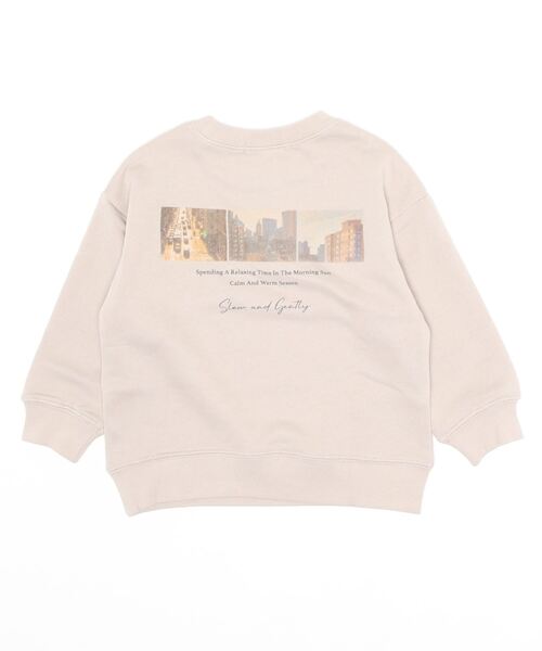 GLOBAL WORK(グローバルワーク)の「キッズ/グラフィッククルースウェット/216093(スウェット・キッズ・ライトベージュ/アイボリー/ダークグレー/ブラック/ライトグリーン/ネイビー/オフホワイト/チャコールグレー/ホワイト/ホワイト系その他3/その他/グリーン/ホワイト系その他2/その他4・160cm/130cm/140cm/120cm/110cm/150cm/100cm)」の15枚目の写真