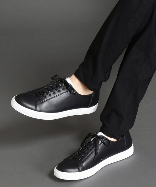 NICOLE CLUB FOR MEN（ニコルクラブフォーメン）の「フロントＺＩＰスニーカー（スニーカー・メンズ・ホワイト/ブラック・25.5cm/26.5cm/27.5cm）」の14枚目の写真