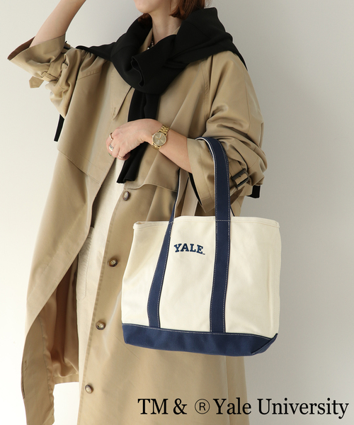 Simplicite（サンプリシテ）の「College BIGトート◆（トートバッグ・レディース・ネイビー/ブラウン/レッド・FREE）」の3枚目の写真