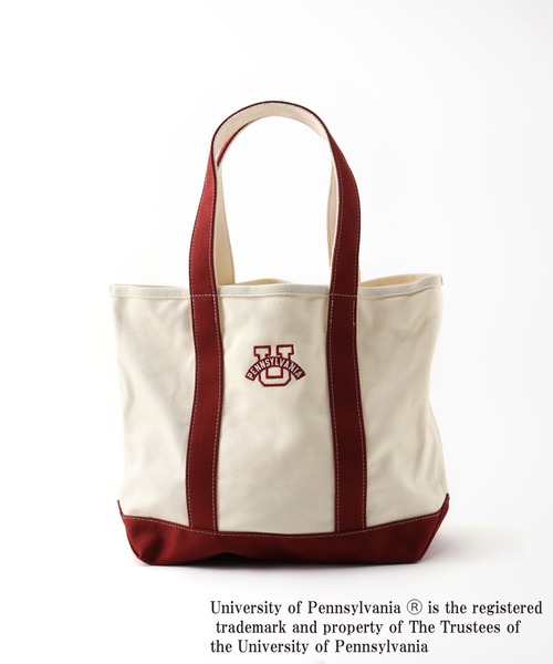 Simplicite（サンプリシテ）の「College BIGトート◆（トートバッグ・レディース・ネイビー/ブラウン/レッド・FREE）」の9枚目の写真