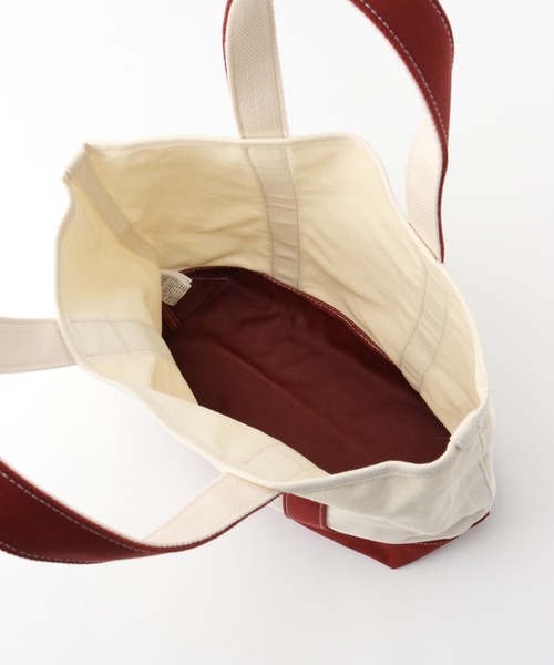 Simplicite（サンプリシテ）の「College BIGトート◆（トートバッグ・レディース・ネイビー/ブラウン/レッド・FREE）」の7枚目の写真