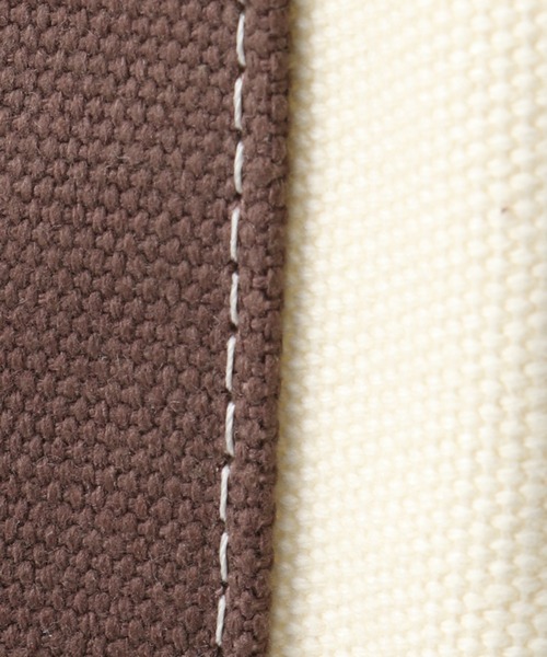 Simplicite（サンプリシテ）の「College BIGトート◆（トートバッグ・レディース・ネイビー/ブラウン/レッド・FREE）」の20枚目の写真