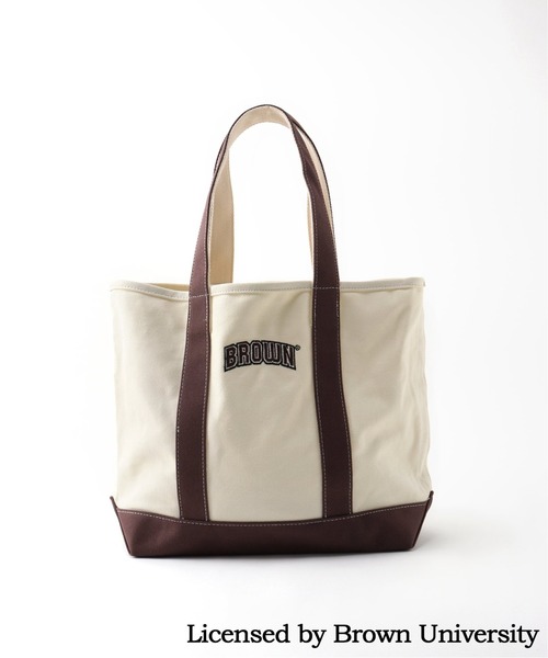 Simplicite（サンプリシテ）の「College BIGトート◆（トートバッグ・レディース・ネイビー/ブラウン/レッド・FREE）」の8枚目の写真