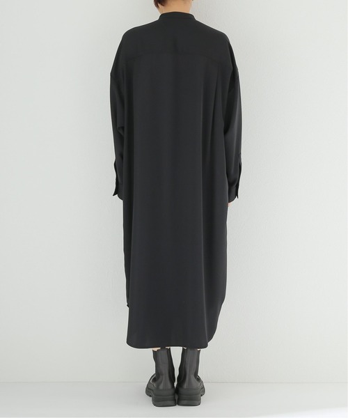 JOURNAL STANDARD relume（ジャーナルスタンダード　レリューム）の「ツイルサテンシャツワンピース（シャツワンピース・レディース・ブラック/ベージュ・FREE）」の19枚目の写真