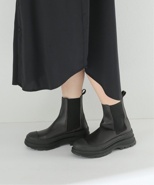 JOURNAL STANDARD relume（ジャーナルスタンダード　レリューム）の「ツイルサテンシャツワンピース（シャツワンピース・レディース・ブラック/ベージュ・FREE）」の20枚目の写真