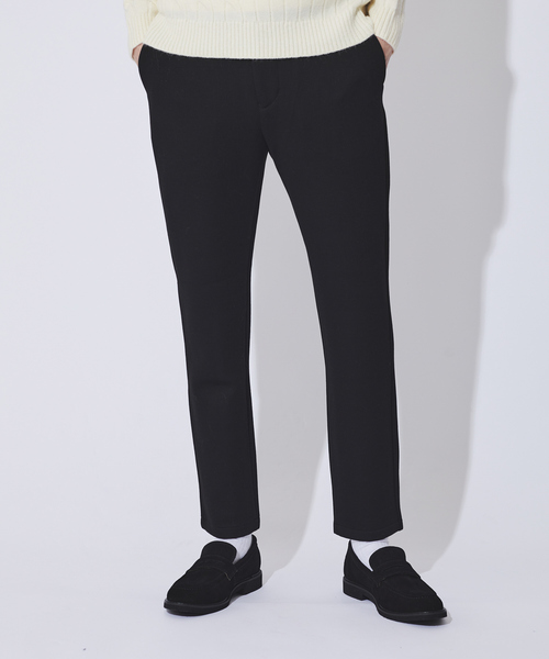 ABAHOUSE GRAY(アバハウスグレイ)の「【セットアップ対応】ダブルフェイス ツイル柄 ポンチ パンツ(その他パンツ・メンズ・ネイビー/ライトグレー/ブラック・48/50/46)」の2枚目の写真