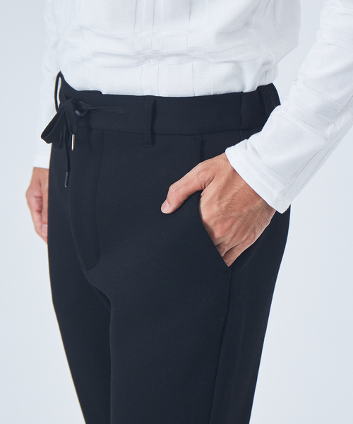 ABAHOUSE GRAY(アバハウスグレイ)の「【セットアップ対応】ダブルフェイス ツイル柄 ポンチ パンツ(その他パンツ・メンズ・ネイビー/ライトグレー/ブラック・48/50/46)」の8枚目の写真