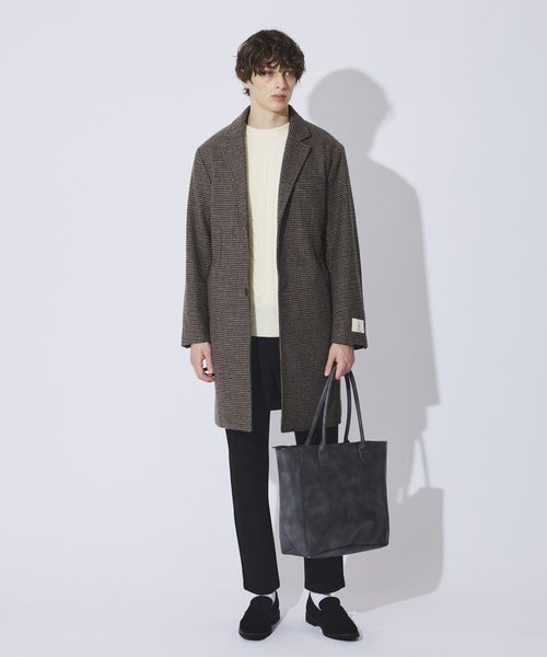 ABAHOUSE GRAY(アバハウスグレイ)の「【セットアップ対応】ダブルフェイス ツイル柄 ポンチ パンツ(その他パンツ・メンズ・ネイビー/ライトグレー/ブラック・48/50/46)」の11枚目の写真
