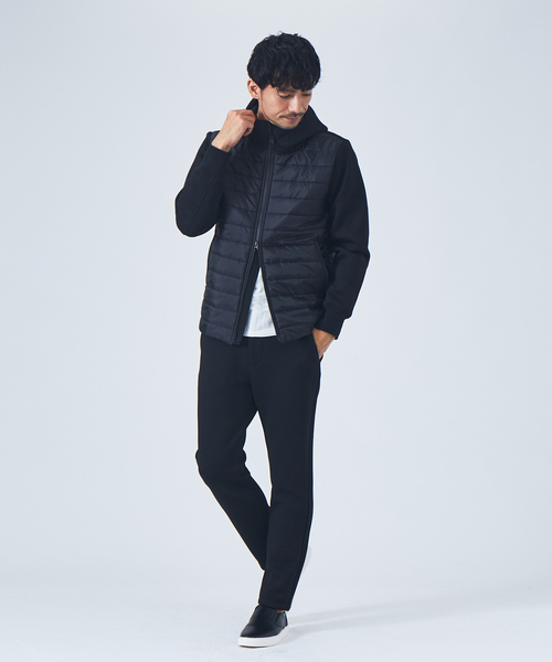 ABAHOUSE GRAY(アバハウスグレイ)の「【セットアップ対応】ダブルフェイス ツイル柄 ポンチ パンツ(その他パンツ・メンズ・ネイビー/ライトグレー/ブラック・48/50/46)」の12枚目の写真
