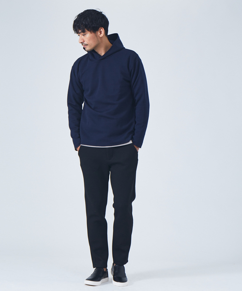 ABAHOUSE GRAY(アバハウスグレイ)の「【セットアップ対応】ダブルフェイス ツイル柄 ポンチ パンツ(その他パンツ・メンズ・ネイビー/ライトグレー/ブラック・48/50/46)」の14枚目の写真