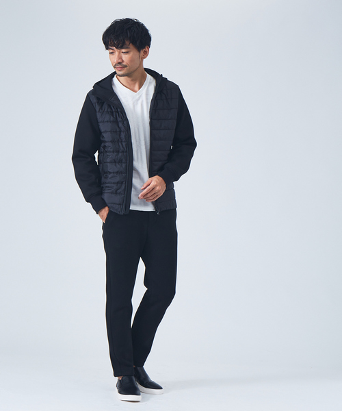 ABAHOUSE GRAY(アバハウスグレイ)の「【セットアップ対応】ダブルフェイス ツイル柄 ポンチ パンツ(その他パンツ・メンズ・ネイビー/ライトグレー/ブラック・48/50/46)」の15枚目の写真
