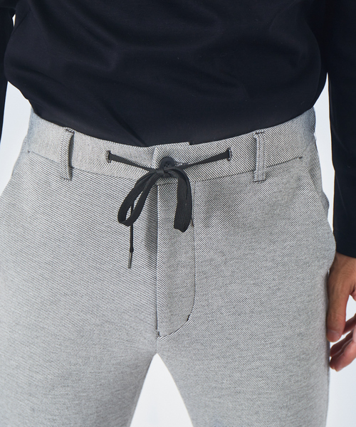 ABAHOUSE GRAY(アバハウスグレイ)の「【セットアップ対応】ダブルフェイス ツイル柄 ポンチ パンツ(その他パンツ・メンズ・ネイビー/ライトグレー/ブラック・48/50/46)」の16枚目の写真