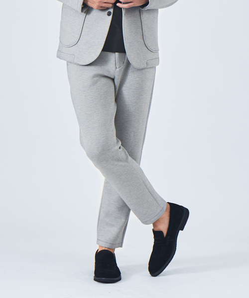 ABAHOUSE GRAY(アバハウスグレイ)の「【セットアップ対応】ダブルフェイス ツイル柄 ポンチ パンツ(その他パンツ・メンズ・ネイビー/ライトグレー/ブラック・48/50/46)」の17枚目の写真
