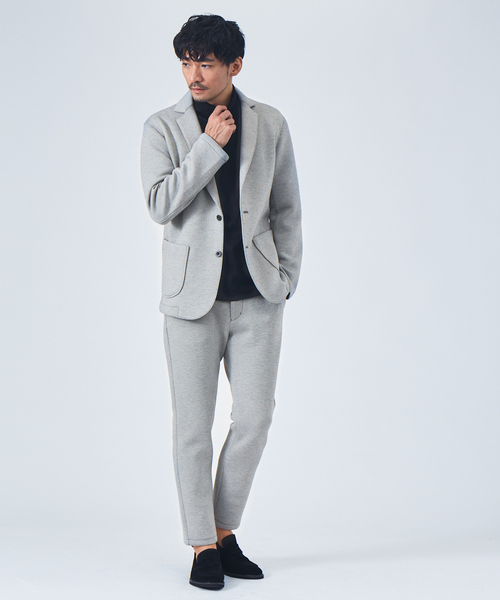 ABAHOUSE GRAY(アバハウスグレイ)の「【セットアップ対応】ダブルフェイス ツイル柄 ポンチ パンツ(その他パンツ・メンズ・ネイビー/ライトグレー/ブラック・48/50/46)」の19枚目の写真