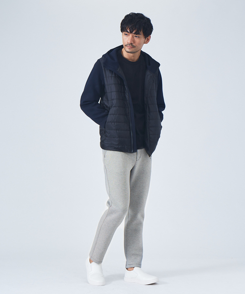 ABAHOUSE GRAY(アバハウスグレイ)の「【セットアップ対応】ダブルフェイス ツイル柄 ポンチ パンツ(その他パンツ・メンズ・ネイビー/ライトグレー/ブラック・48/50/46)」の21枚目の写真