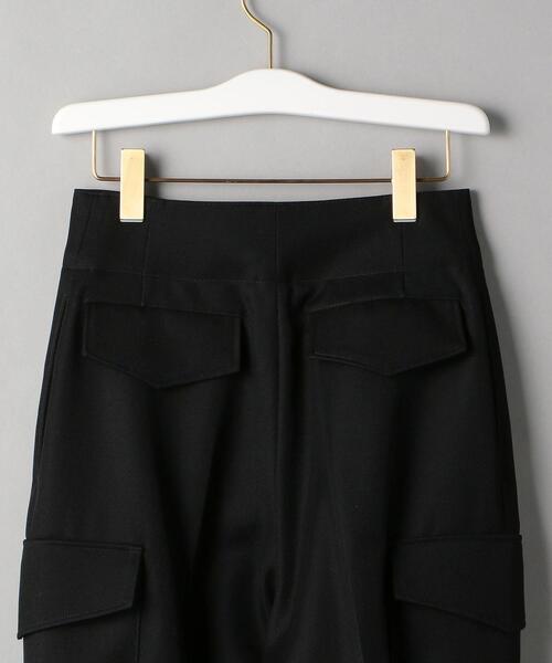 PHEENY（フィーニー）の「＜PHEENY＞ウール アンクルベルト パンツ Ψ（その他パンツ・レディース・ブラック・1/2）」の4枚目の写真