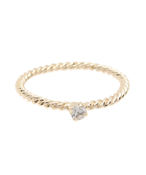 チャイハネ（チャイハネ）の「【チャイハネ】ホソキラリング（リング・レディース・ピンク/ゴールド/シルバー/ブラウン/ブルー/パープル/グリーン・FREE）」の7枚目の写真