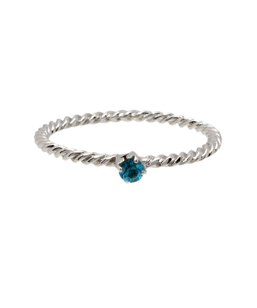 チャイハネ（チャイハネ）の「【チャイハネ】ホソキラリング（リング・レディース・ピンク/ゴールド/シルバー/ブラウン/ブルー/パープル/グリーン・FREE）」の3枚目の写真