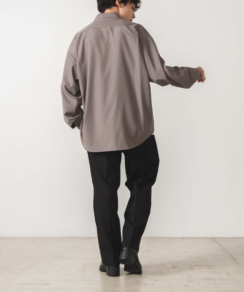 WEGO（ウィゴー）の「WEGO/ストレートスラックス（スラックス・メンズ・ライトグレー/ブラック/ブラウン系その他/グレー系その他/ホワイト・LARGE/SMALL/MEDIUM）」の16枚目の写真