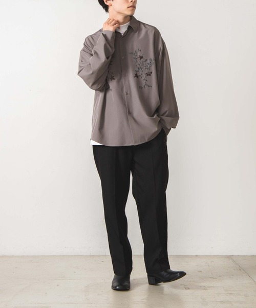 WEGO（ウィゴー）の「WEGO/ストレートスラックス（スラックス・メンズ・ライトグレー/ブラック/ブラウン系その他/グレー系その他/ホワイト・LARGE/SMALL/MEDIUM）」の17枚目の写真