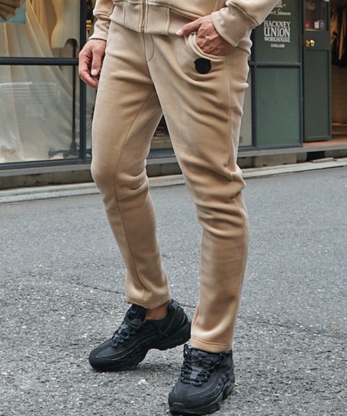JOKER(ジョーカー)の「【上下セット】セットアップ 2点セット スウェット ベロア パーカー 春服(セットアップ・メンズ・ネイビー/グレー/ブラック/ベージュ・L/XL/M)」の11枚目の写真