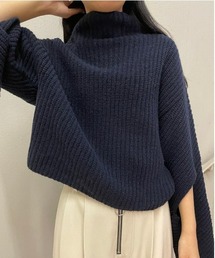 LE CIEL BLEU | Peeked Sleeve Knit(ニット/セーター)
