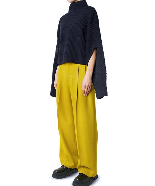 LE CIEL BLEU（ルシェルブルー）の「Peeked Sleeve Knit（ニット  