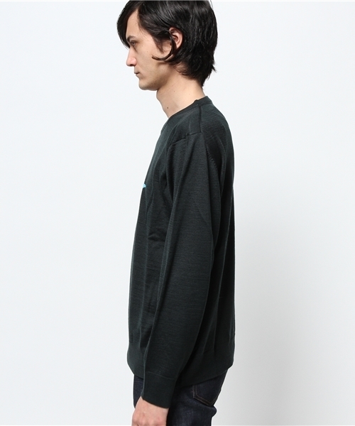 CIAOPANIC(チャオパニック)の「【Ciaopanic】毛混柄編みC/Nニット(ニット/セーター・メンズ・アイボリー/グリーン/ネイビー/チャコールグレー・LARGE/MEDIUM)」の14枚目の写真