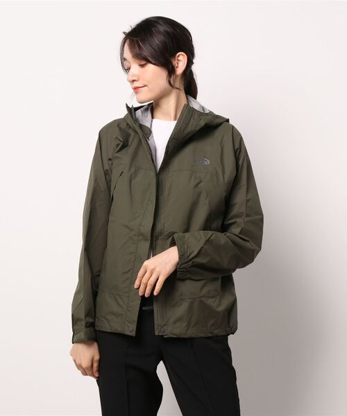 FREAK'S STORE(フリークスストア)の「【WEB限定】THE NORTH FACE/ザ・ノースフェイス Dot Shot Jacket/ドットショットジャケット(マウンテンパーカー・レディース・オリーブ/ベージュ/ブラック・LARGE/MEDIUM)」の3枚目の写真