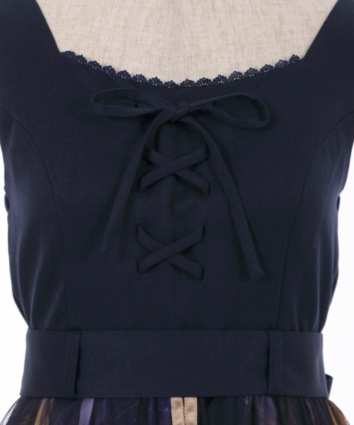 axes femme（アクシーズファム）の「ハリー・ポッターワンピース（ワンピース・レディース・ブラック/ネイビー・MEDIUM）」の14枚目の写真