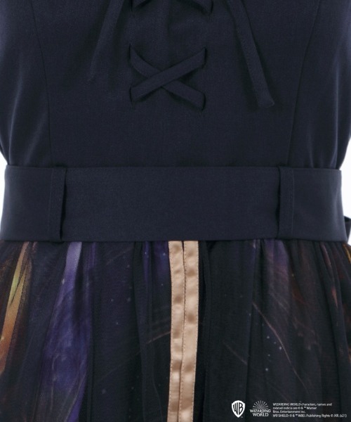 axes femme（アクシーズファム）の「ハリー・ポッターワンピース（ワンピース・レディース・ブラック/ネイビー・MEDIUM）」の15枚目の写真