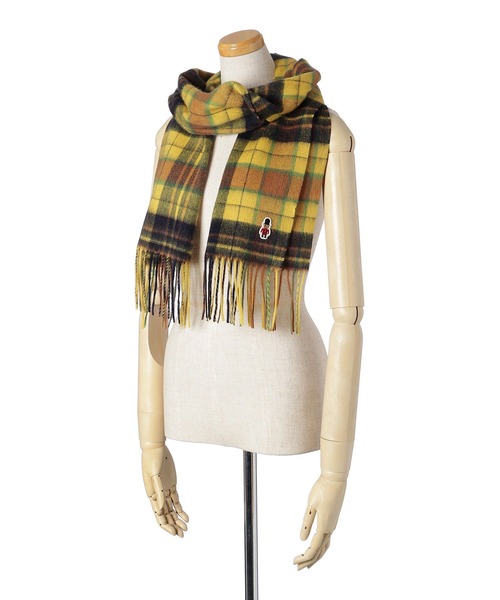 セール】【WEB限定】ウール100% バッキンガムベアマフラー