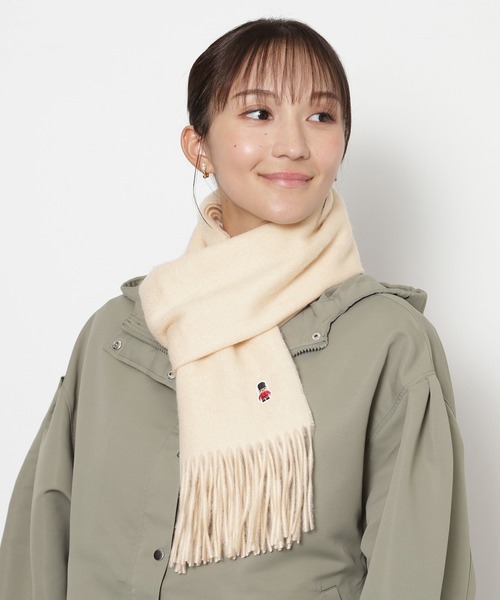 WEB限定】ウール100% バッキンガムベアマフラー（マフラー