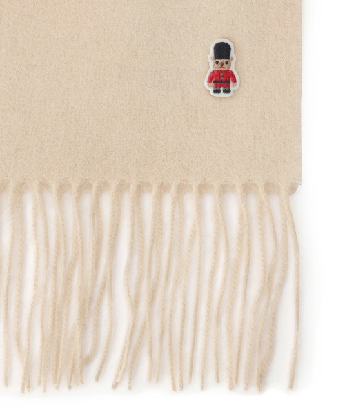 セール】【WEB限定】ウール100% バッキンガムベアマフラー