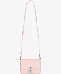 タグエフェクトを効かせたプリント レザー 4Gバッグ スモールモデル