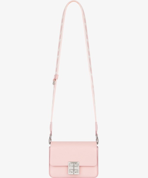 GIVENCHY(ジバンシイ)の「タグエフェクトを効かせたプリント レザー 4Gバッグ スモールモデル(ハンドバッグ・レディース・ピンク・ONE SIZE)」の1枚目の写真