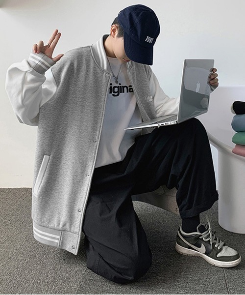 NEW GENTLEMAN(ニュージェントルマン)の「ビッグシルエット スタジャン(スタジャン・メンズ・ブラック/グレー/ピンク/ブルー/グリーン・M/L/XL)」の8枚目の写真