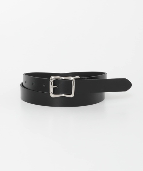 SENSE OF PLACE by URBAN RESEARCH（センスオブプレイスバイアーバンリサーチ）の「レザーベルト25mm（ベルト・メンズ・ブラック/ダークブラウン・ONE）」の5枚目の写真