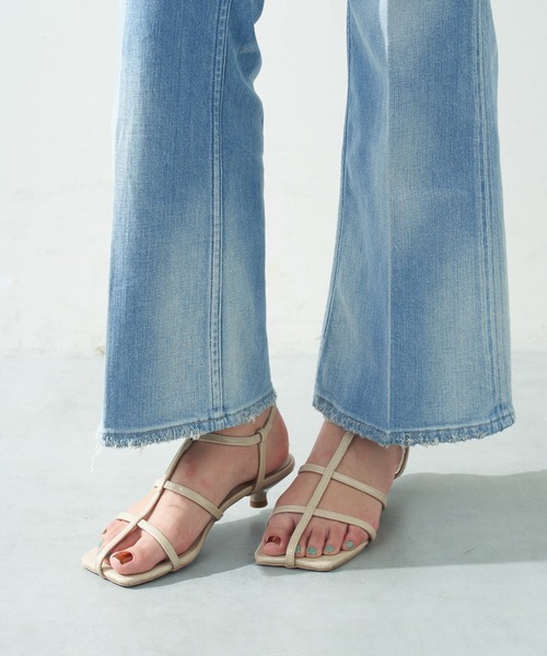 PAPILLONNER（パピヨネ）の「【OT】ヒールなのに走れる/ストラップサンダル/PAPILLONNER/パピヨネ（サンダル・レディース・ベージュ/オレンジ・36/37/38）」の15枚目の写真