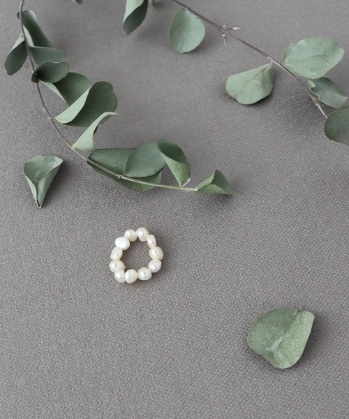 BLUEEAST（ブルーイースト）の「淡水パールリング（リング・レディース・オフホワイト・FREE）」の6枚目の写真