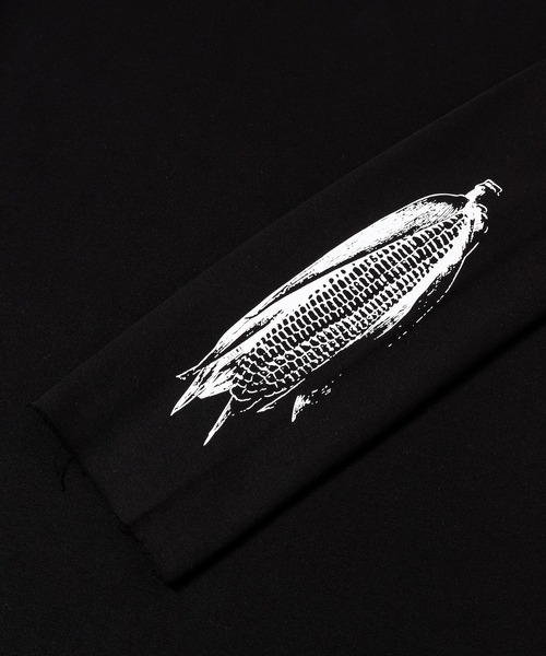 RAF SIMONS（ラフシモンズ）の「Oversized printed hoodie with asymmetrical（スウェット・レディース・オフホワイト/ブラック・1/2）」の4枚目の写真