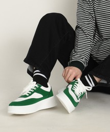 SVEC（シュベック）の「チャンキー ボリュームソール レトロ 厚底 ローテクスニーカー（スニーカー）」