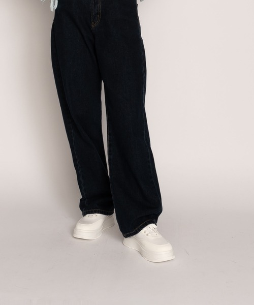 SVEC（シュベック）の「チャンキー ボリュームソール レトロ 厚底 ローテクスニーカー（スニーカー・レディース・ブラック/グリーン/ブラック×ブラック/ホワイト・39/40/38/37/36）」の6枚目の写真