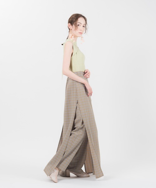 LAYMEE(レイミー)の「Swift 2way knit / スウィフト2wayニット(ニット/セーター・レディース・ミント/ピンクベージュ/グレー系その他/ブラック・FREE)」の17枚目の写真