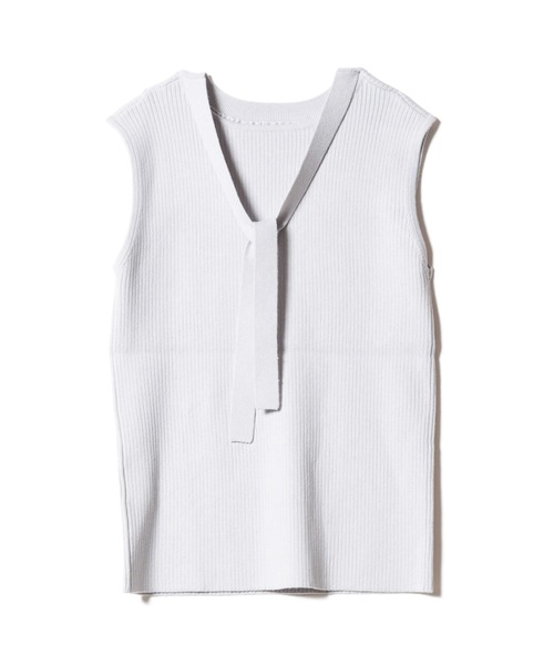 LAYMEE(レイミー)の「Swift 2way knit / スウィフト2wayニット(ニット/セーター・レディース・ミント/ピンクベージュ/グレー系その他/ブラック・FREE)」の7枚目の写真