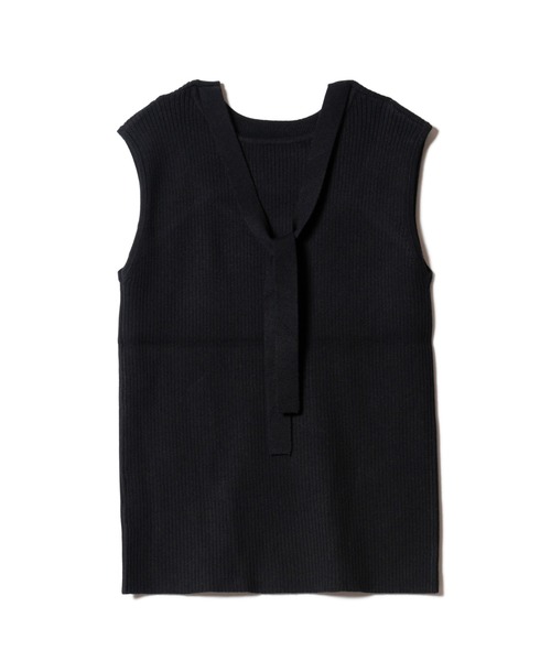 LAYMEE(レイミー)の「Swift 2way knit / スウィフト2wayニット(ニット/セーター・レディース・ミント/ピンクベージュ/グレー系その他/ブラック・FREE)」の8枚目の写真