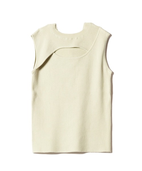LAYMEE(レイミー)の「Swift 2way knit / スウィフト2wayニット(ニット/セーター・レディース・ミント/ピンクベージュ/グレー系その他/ブラック・FREE)」の11枚目の写真