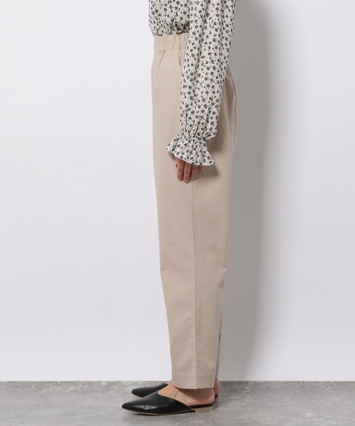 LAKOLE（ラコレ）の「リネンMIXリラックステーパードパンツ / 266022（その他パンツ・レディース・ダークグリーン/ネイビー/ライム/プラム/ライトベージュ・SMALL/MEDIUM/LARGE）」の17枚目の写真