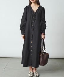 【MAISON BREEZE】リラックスボタンワンピース SCCH66