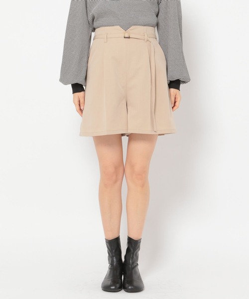 mysty woman（ミスティウーマン）の「無地柄アソートショートパンツ 269107（その他パンツ・レディース・ベージュ/ライトグリーン/ブラック系/ベージュ系・FREE）」の13枚目の写真